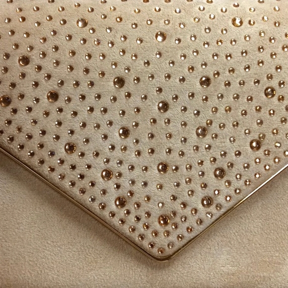 Velvet Crossbody Clutch Bling Purse Limited Edition - Picture 7 of 8